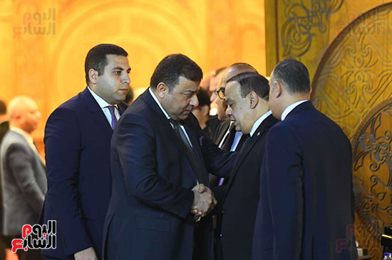 المستشار حازم بدوى والمستشار على سلطان