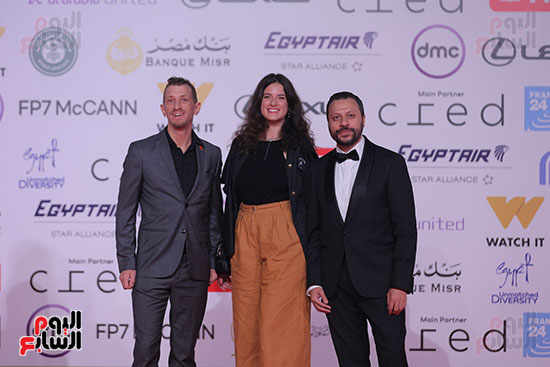 الناقد أحمد شوقي بصحبة ضيوف المهرجان