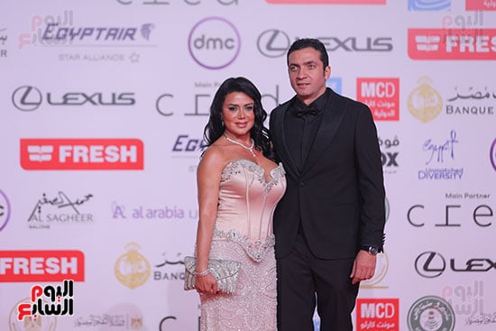 رانيا يوسف وزوجها