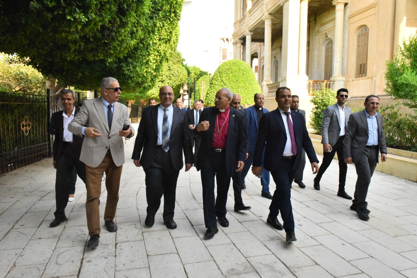 قيادات الطائفة الإنجيلية فى أسيوط