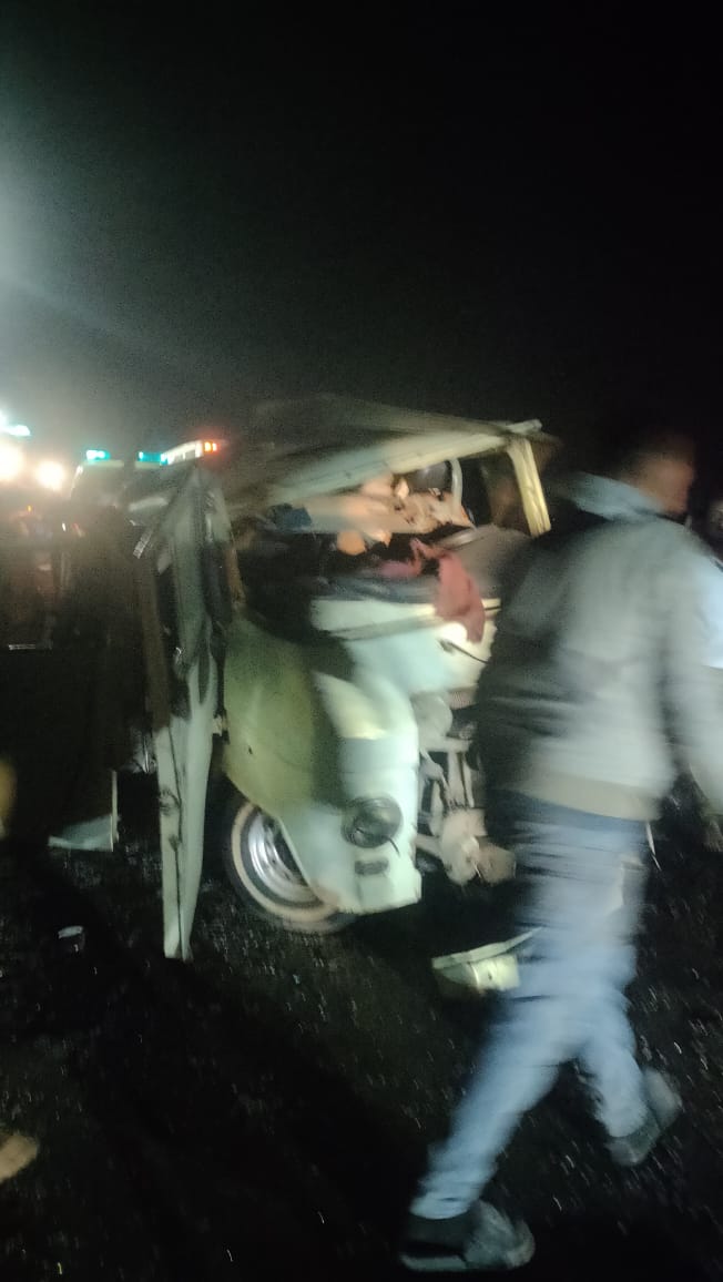 حادث تصادم بين سيارتين بكفر الشيخ حادث تصادم بين سيارتين بكفر الشيخ