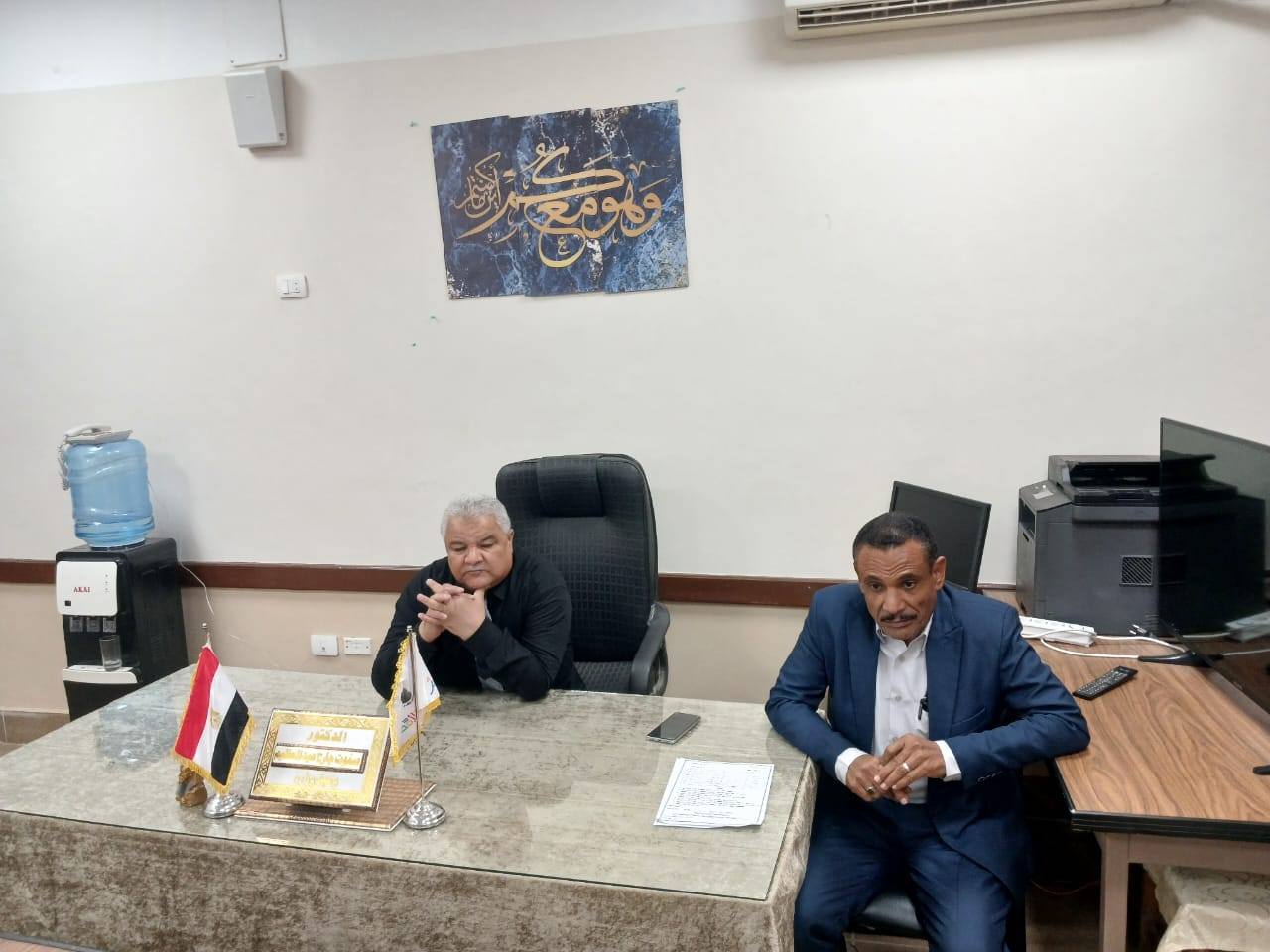وكيل تعليم الأقصر يعقد لقاءات لمناقشة الإستعدادات لإمتحانات نصف العام
