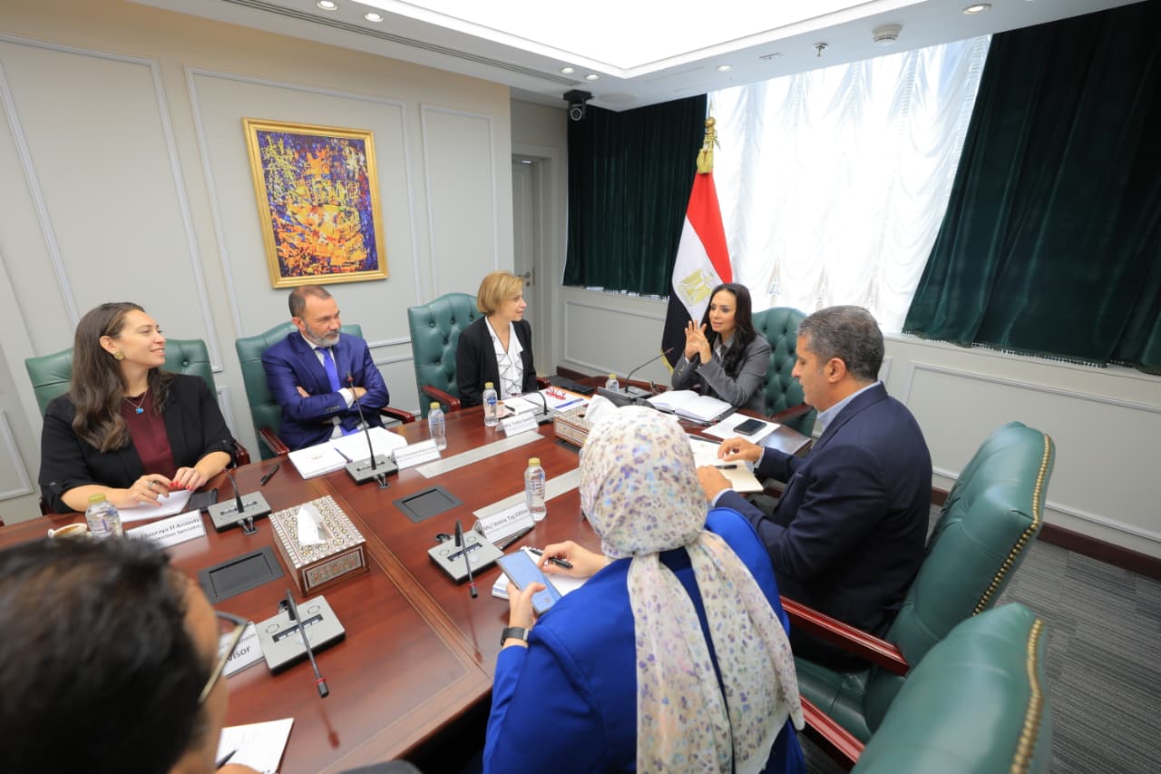 الدكتورة مايا مرسي و المديرة الإقليمية للتنمية البشرية بمنطقة الشرق الأوسط وشمال أفريقيا