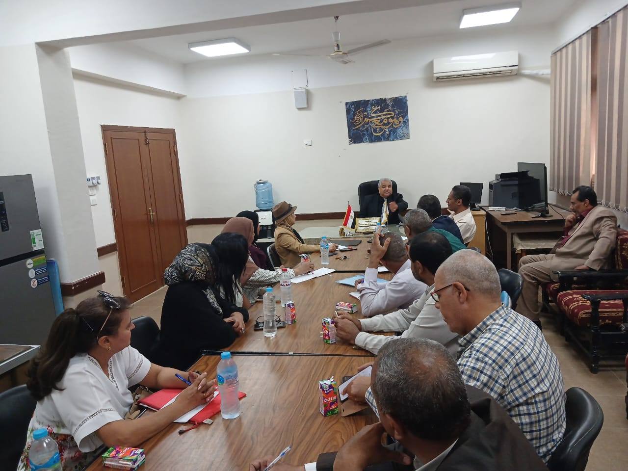 لقاءات لمناقشة الإستعدادات لإمتحانات الفصل الدراسي الأول بالأقصر