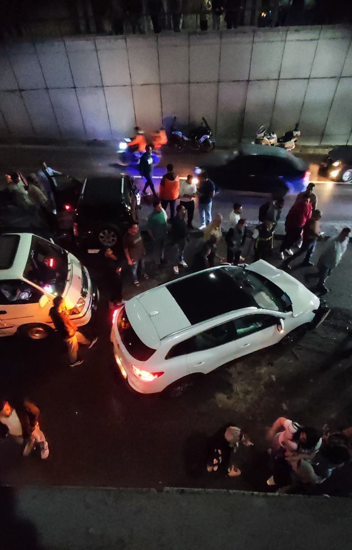 حادث مروري بنفق قناة السويس الإسكندرية