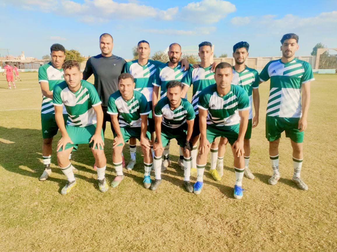 فريق محلة دياي المؤهل لانهائي دوري مراكز الشباب بكفر الشيخ