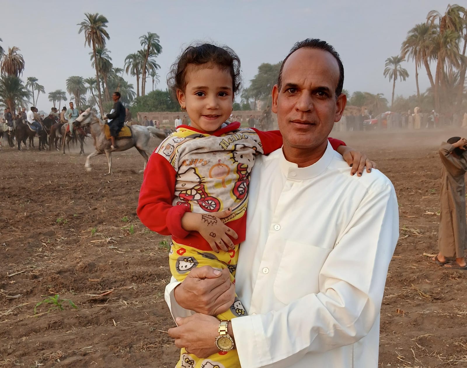 ابن ونجلته من المرماح