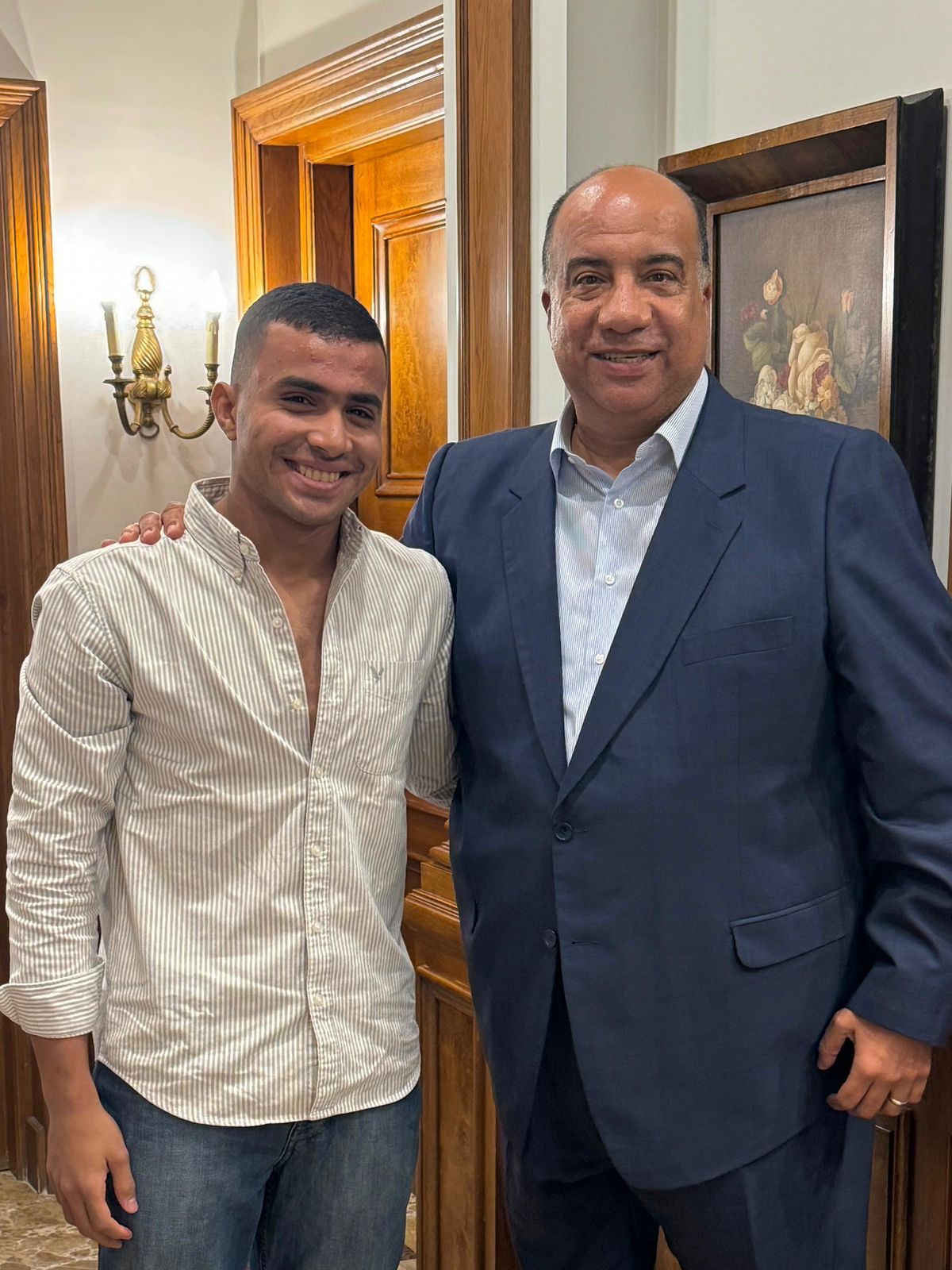 اسلام سمير مع مصيلحي