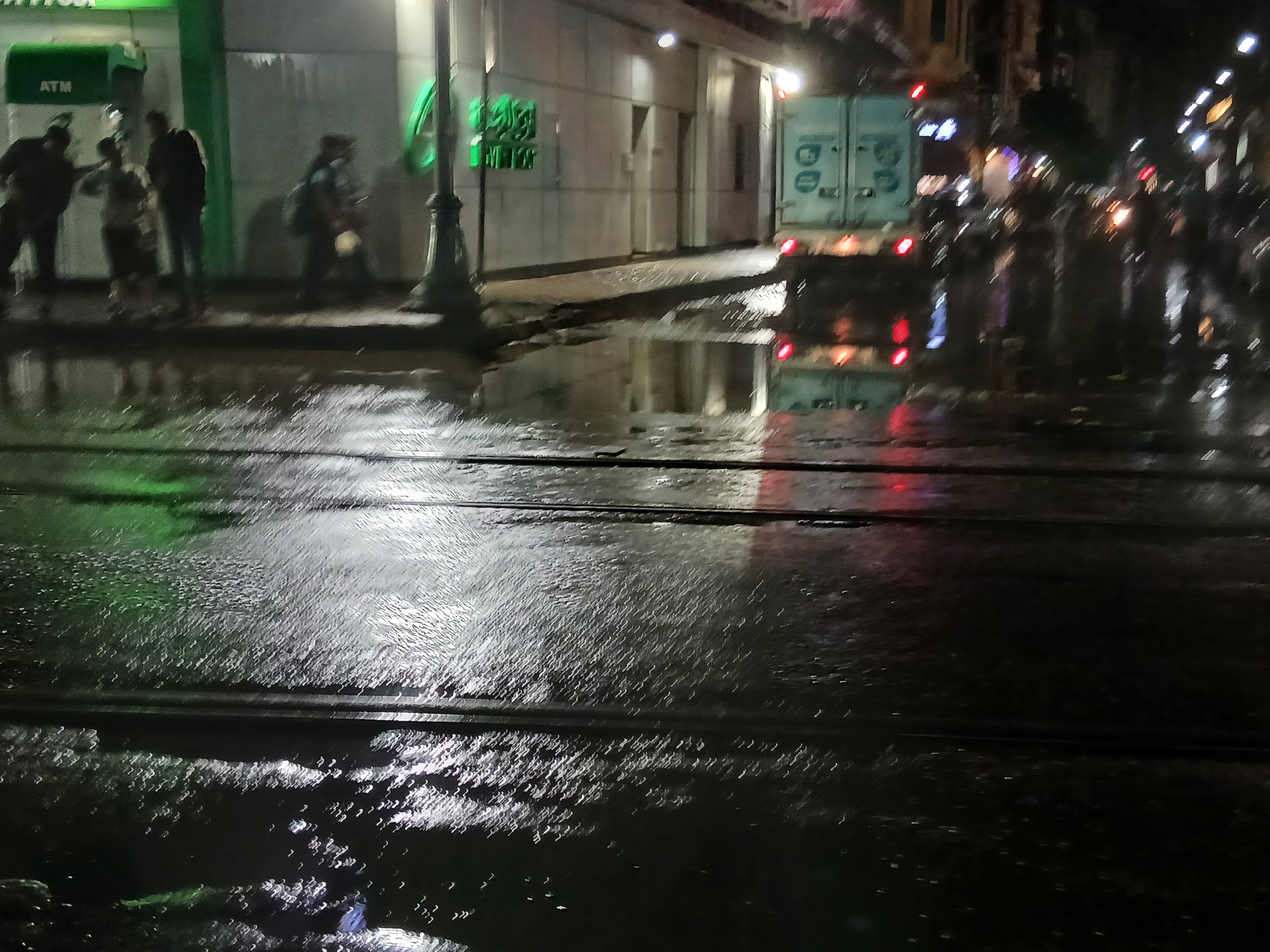 امطار  في  الإسكندرية