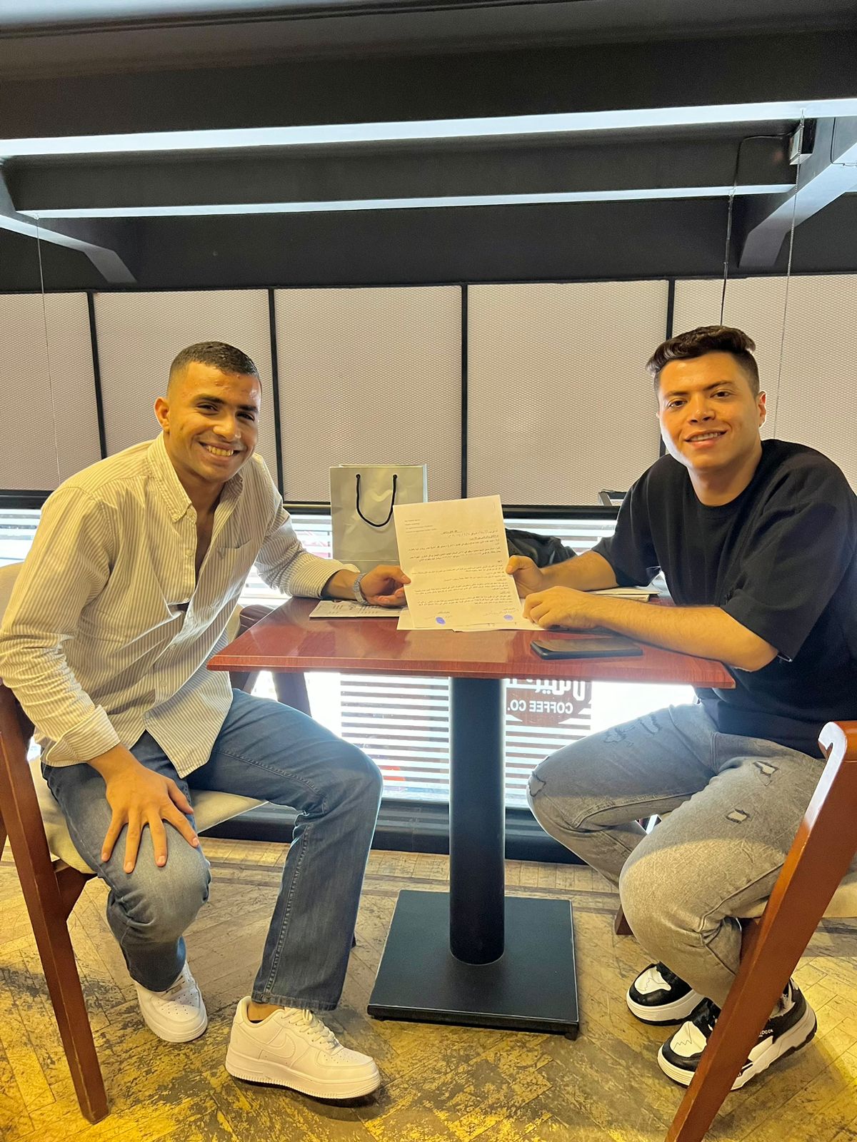 اسلام سمير مع علاء