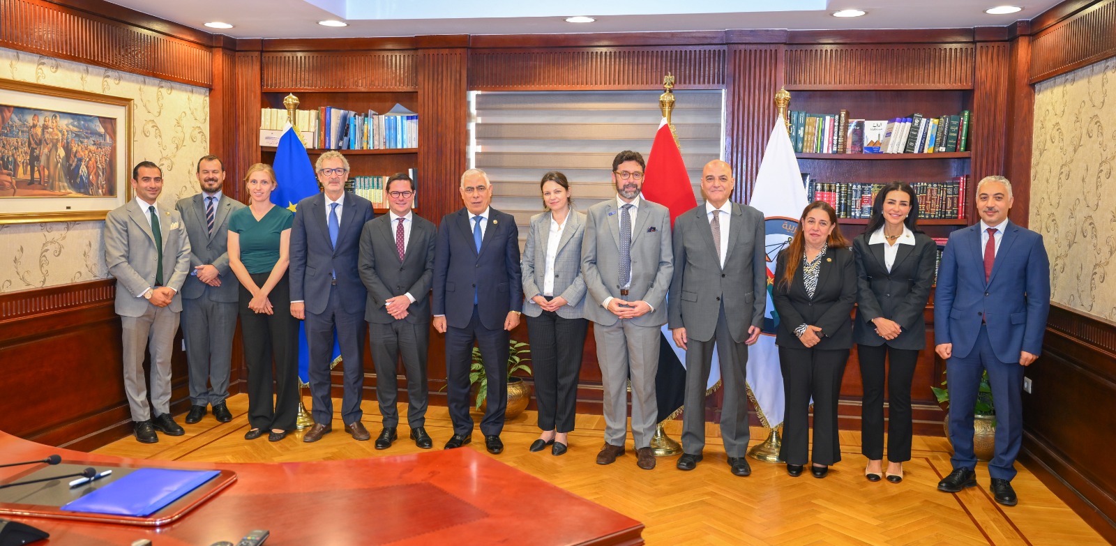 النائب العام يستقبل رئيس وكالة «اليوروجست» (5)