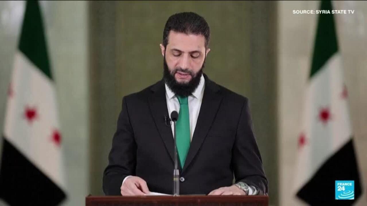 الرئيس السورى أحمد الشرع