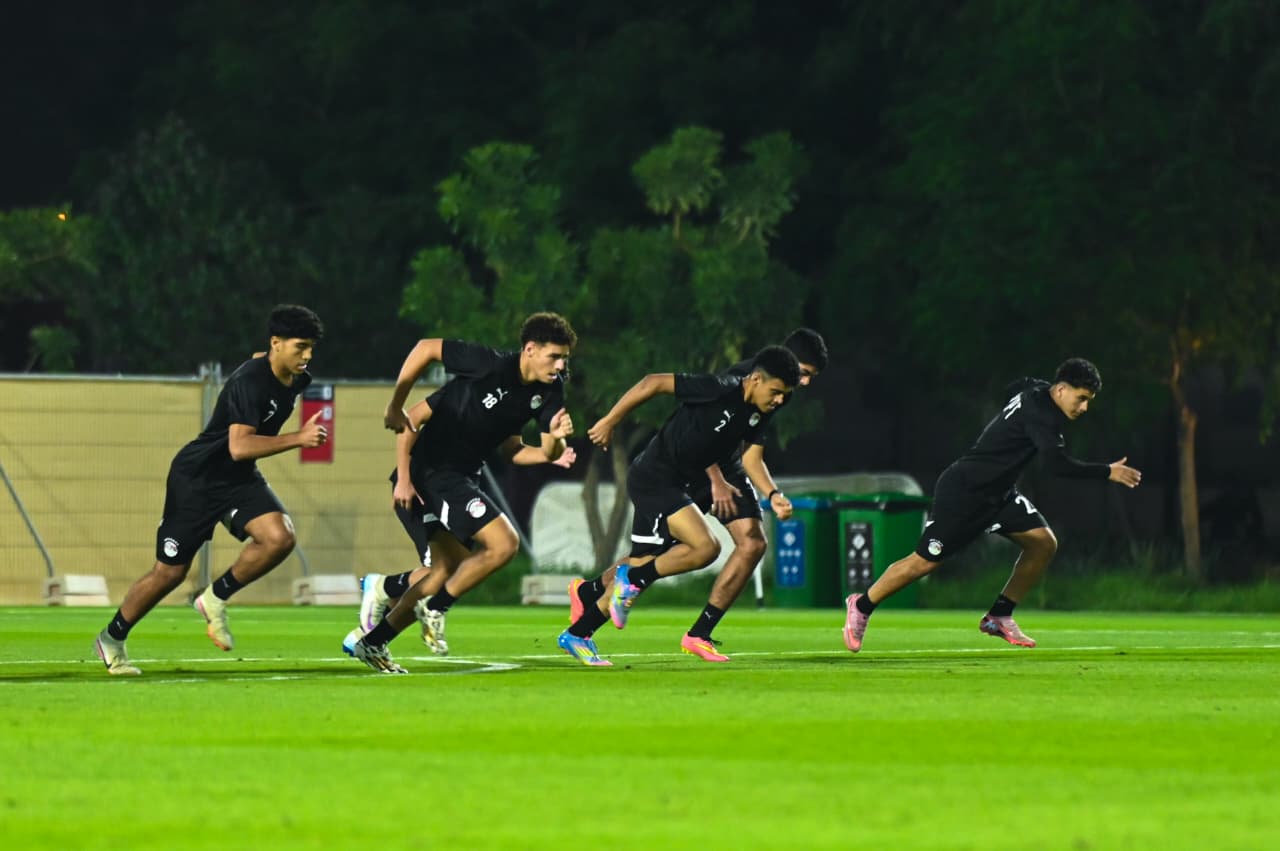 مران منتخب مصر للناشئين مواليد 2008 (2)