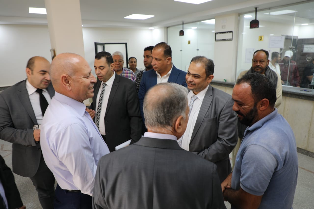زيارة محافظ القاهرة للمركز التكنولوجى