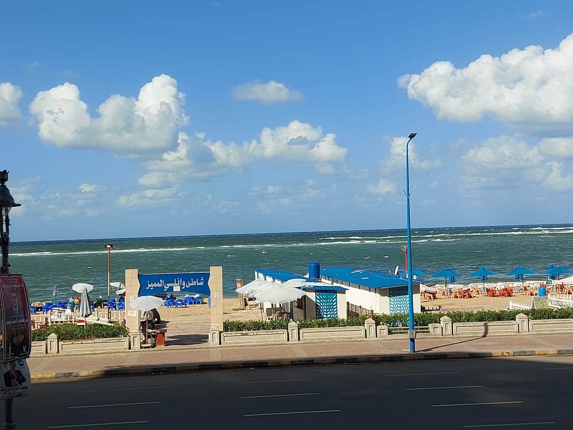 سطوع الشمس بعد الامطار