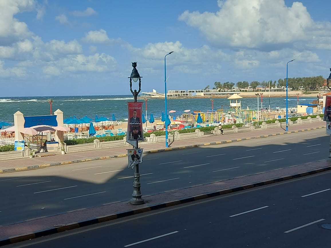 اجواء الاسكندرية بعد انكسار النوة