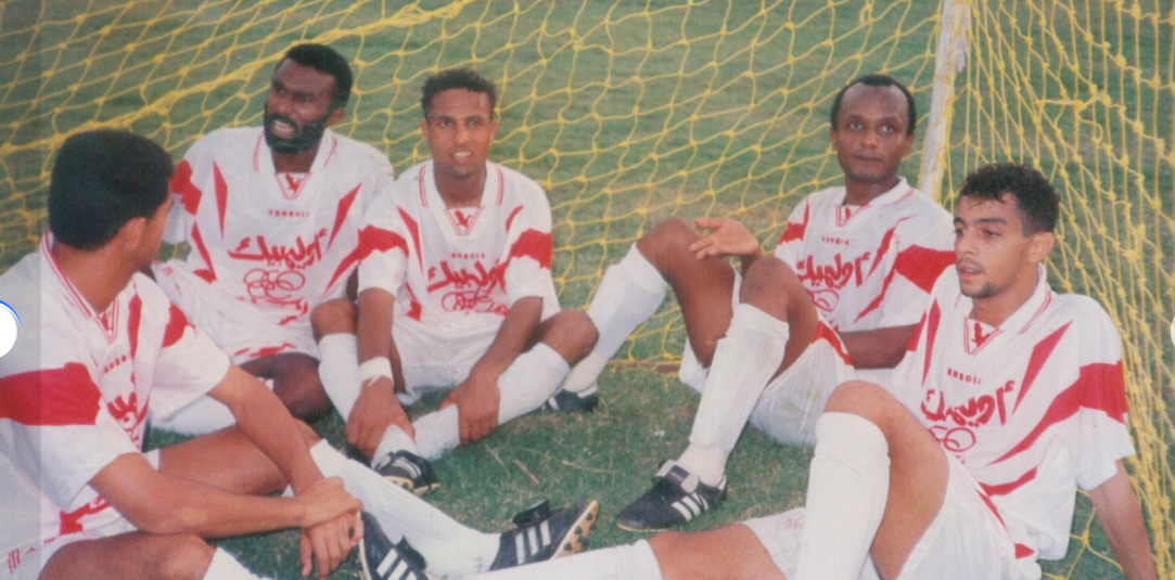 محمد صبري مع نجوم الزمالك