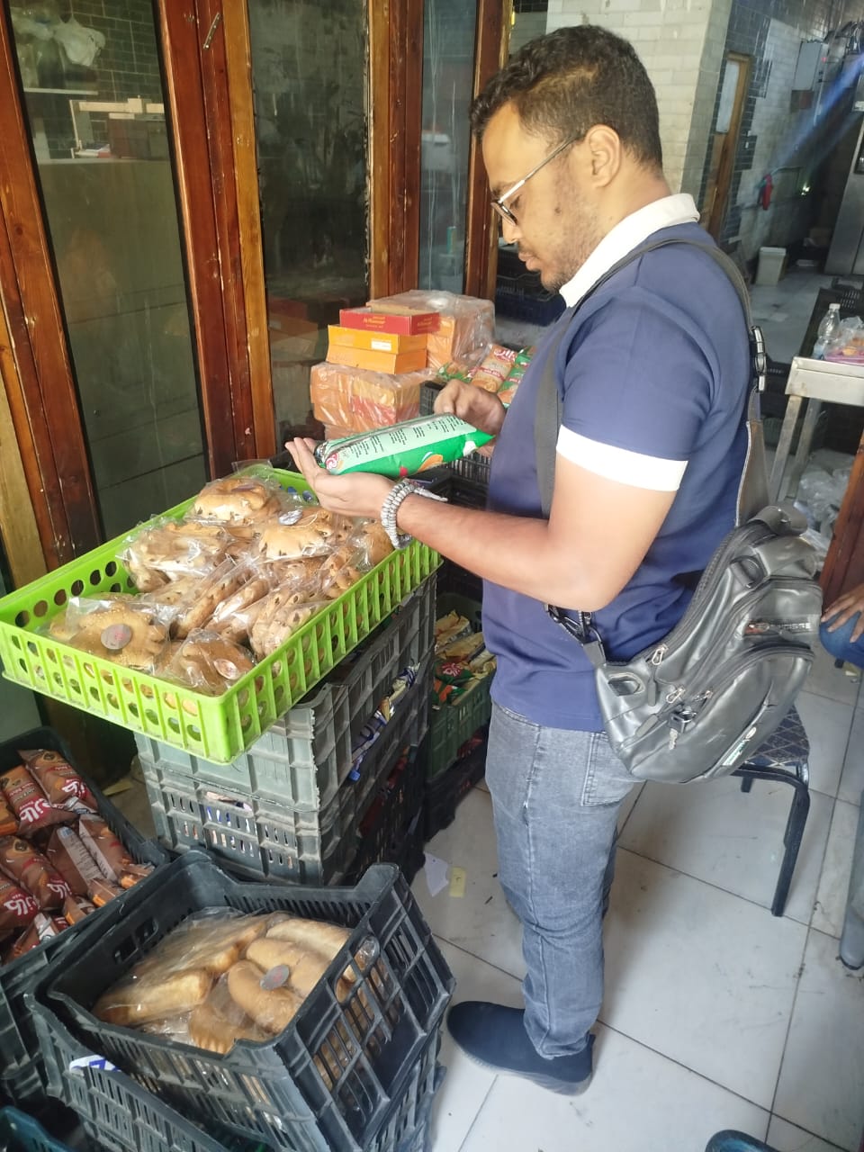 جانب من حملة التفتيش