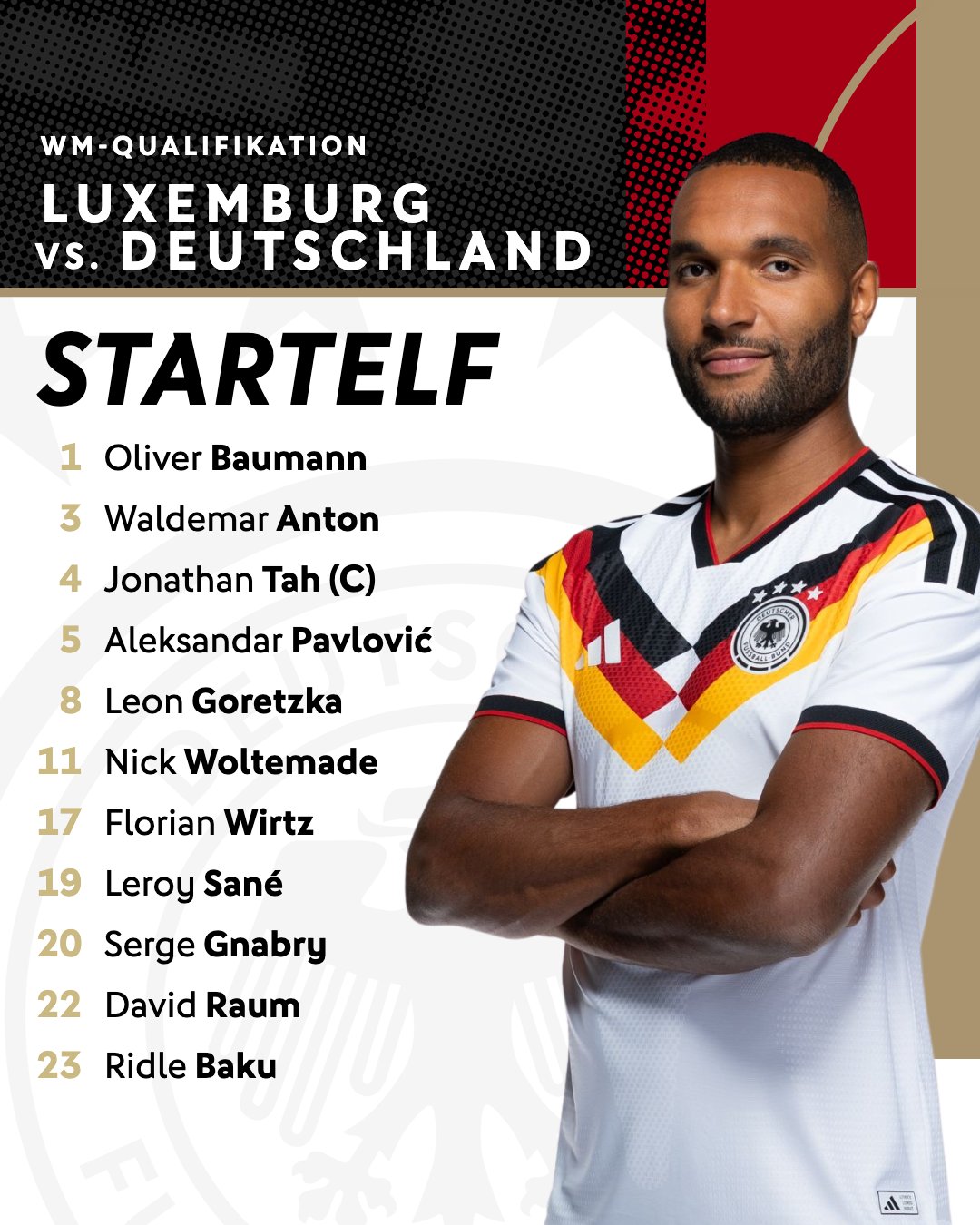 تشكيل منتخب ألمانيا