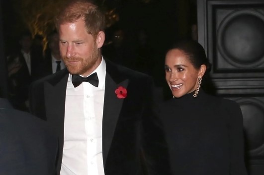 ميجان ماركل والأمير هاري في عيد ميلاد كريس جينر