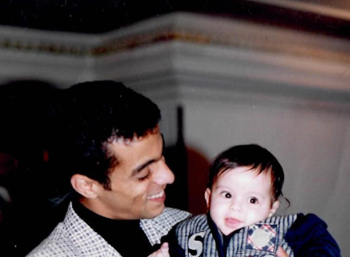 محمد صبري مع نجله