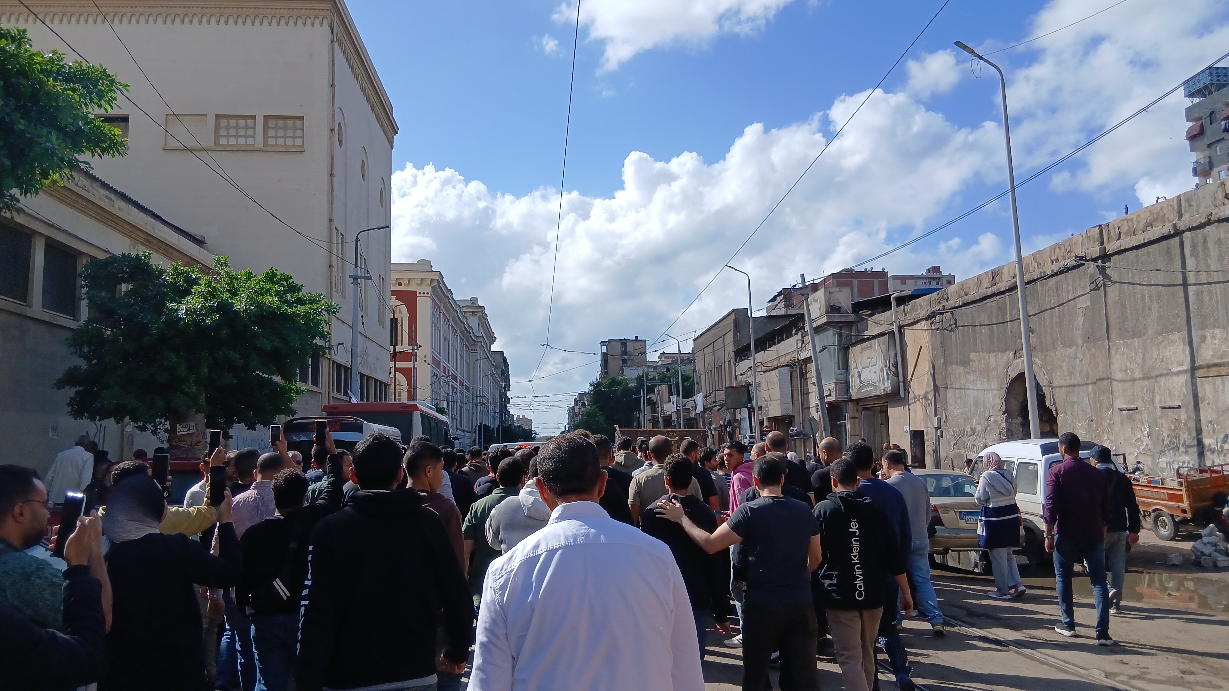 تشيع جثمان مهندس الإسكندرية المقتول علي يد صديقه