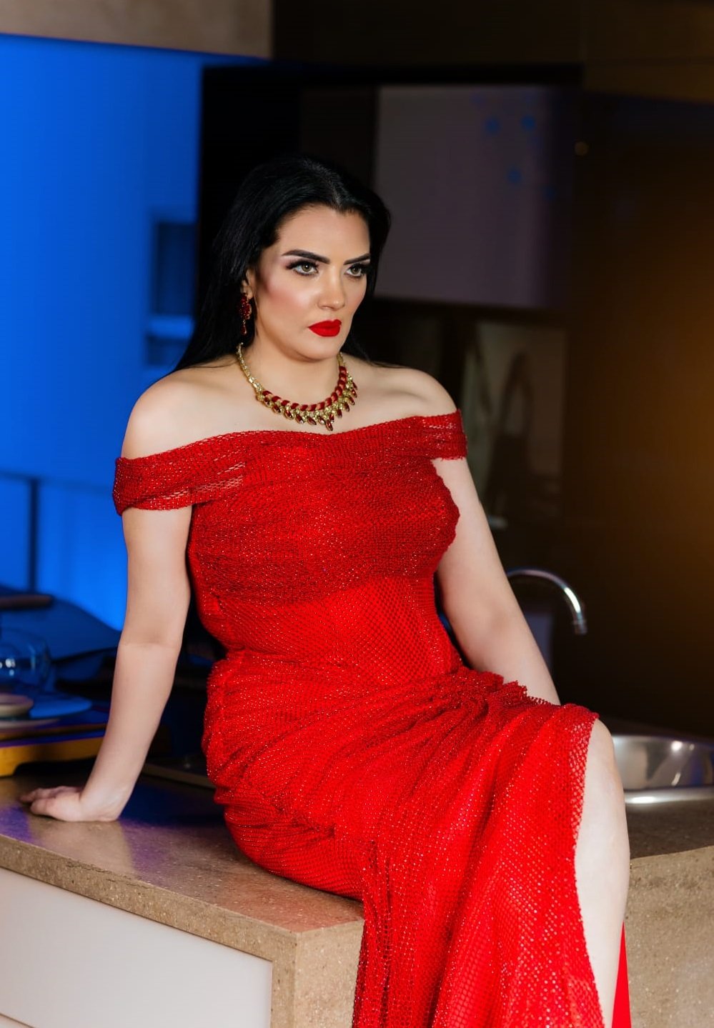 الفنانة حورية فرغلي