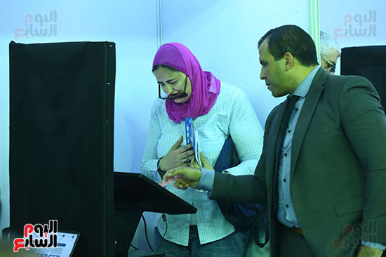 التصويت الالكتروني في انتخابات هليوبوليس