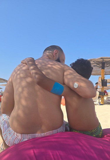 مالك ووالده معتز