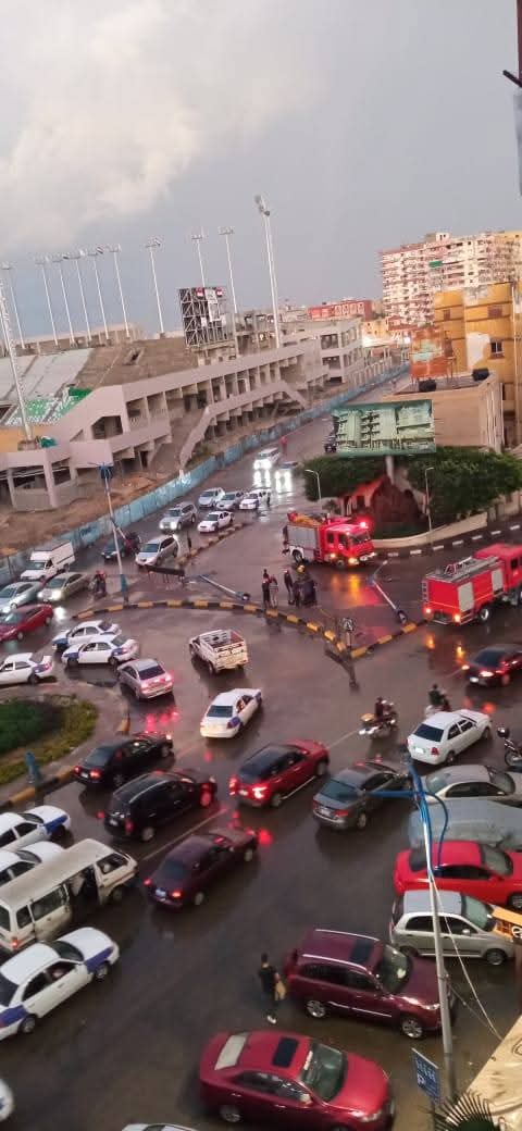 سقوط العمودين