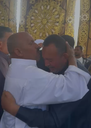 تقبل رأس شقيق المغفور له إسلام أبو ناصر