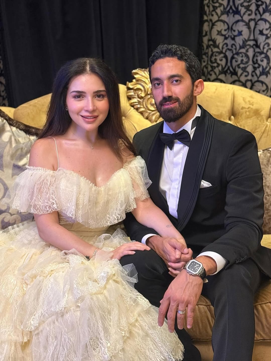 مي عز الدين وأحمد تيمور مي عز الدين وأحمد تيمور