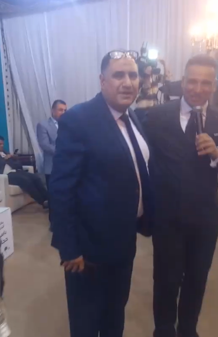 باسم حجازي والدكتور طارق رحيم شقيق الملحن الراحل محمد رحيم