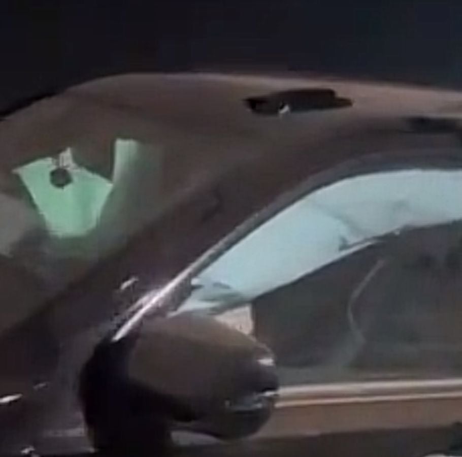 كواليس حادث الفنان أحمد سعد على طريق السخنة (3)