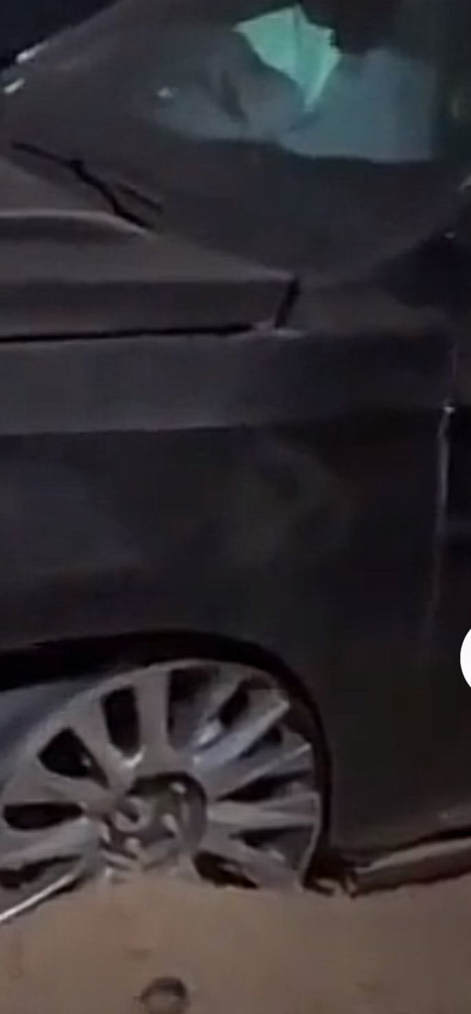 كواليس حادث الفنان أحمد سعد على طريق السخنة (1)