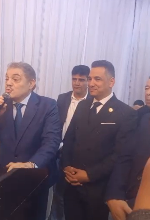 الدكتور السيد البدوي رئيس حزب الوفد الأسبق والمهندس باسم حجازي مرشح الحزب