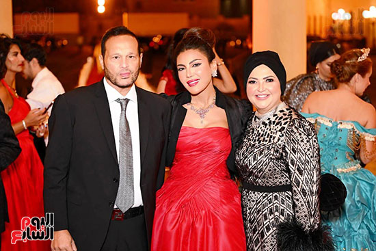 جانب من الحفل في قصر عابدين