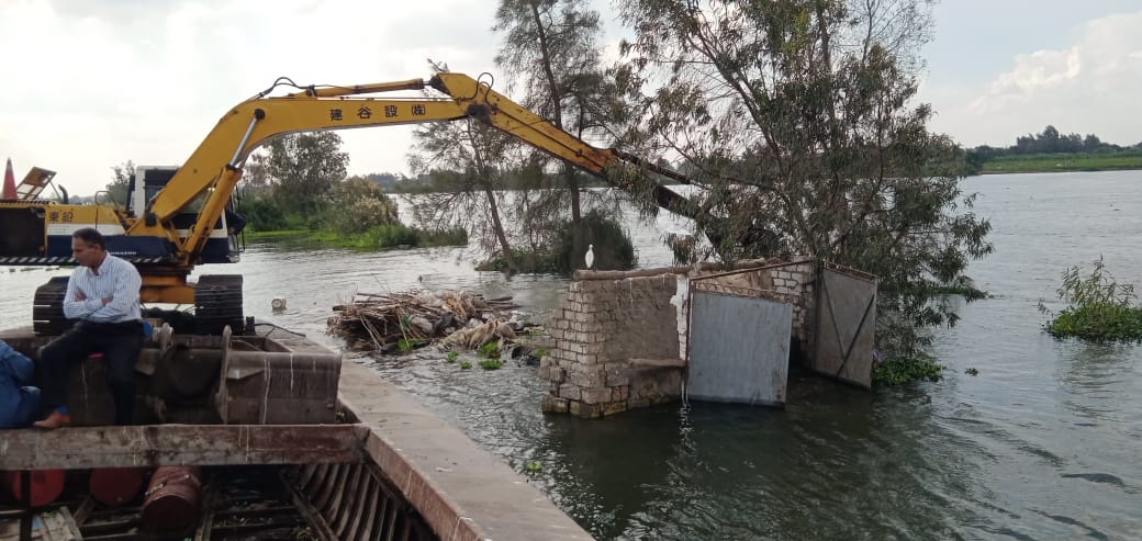 إزالة تعديات نهر النيل 4