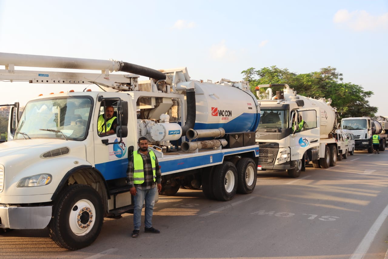 استعدادت مياه القليوبية للتعامل مع الأمطار