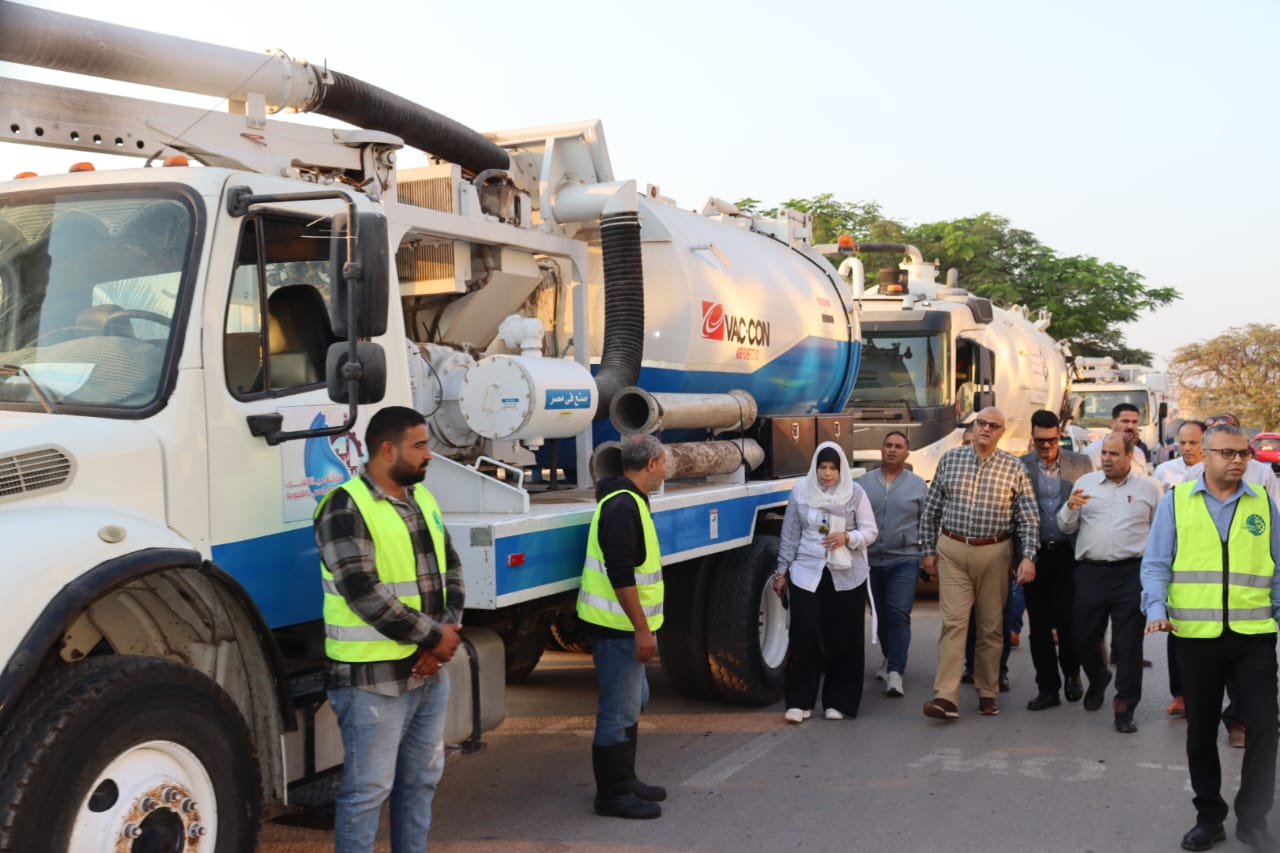 متابعة اصطفاف المعدات