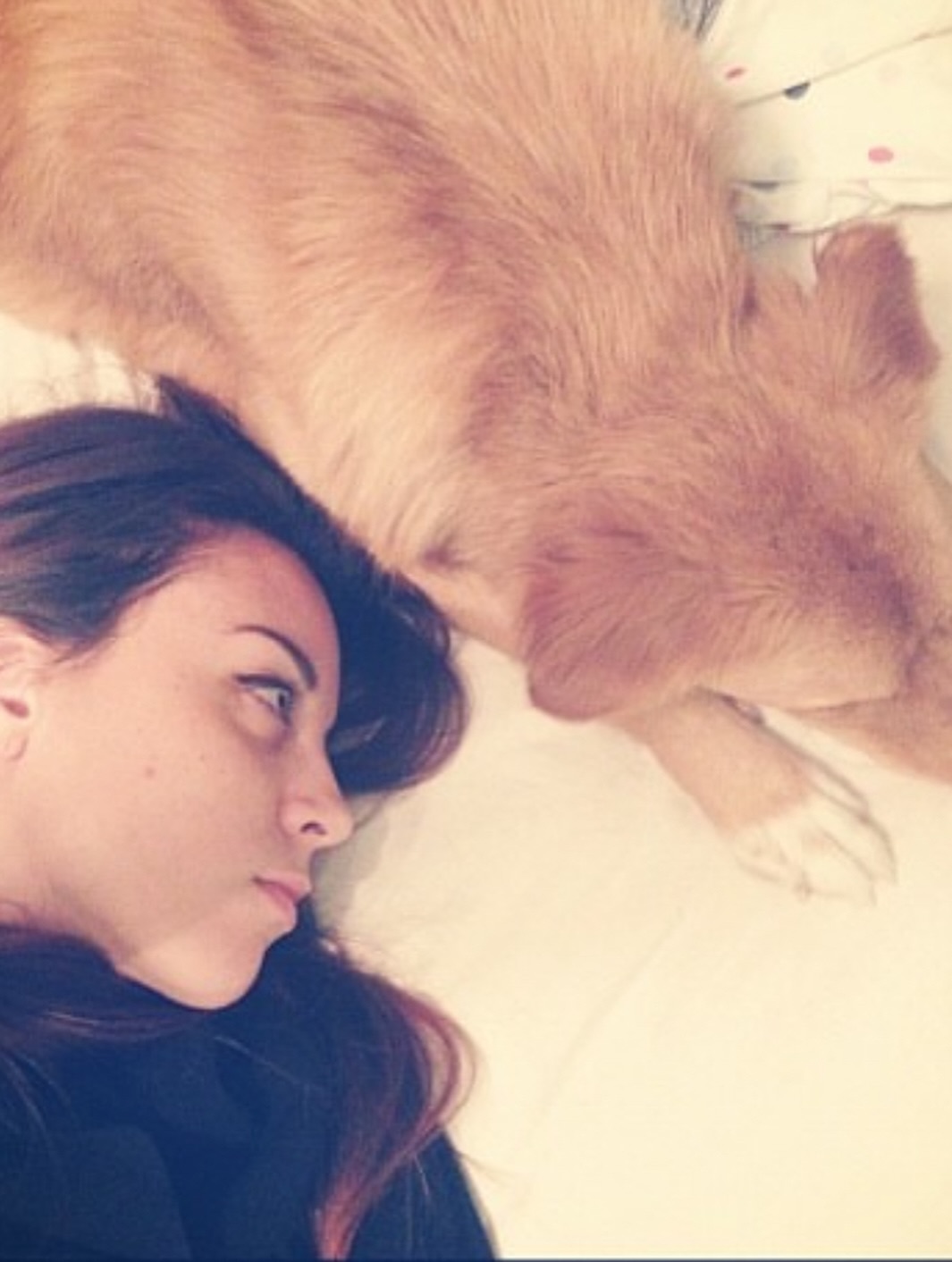 مريم الخشت تودع كلبها