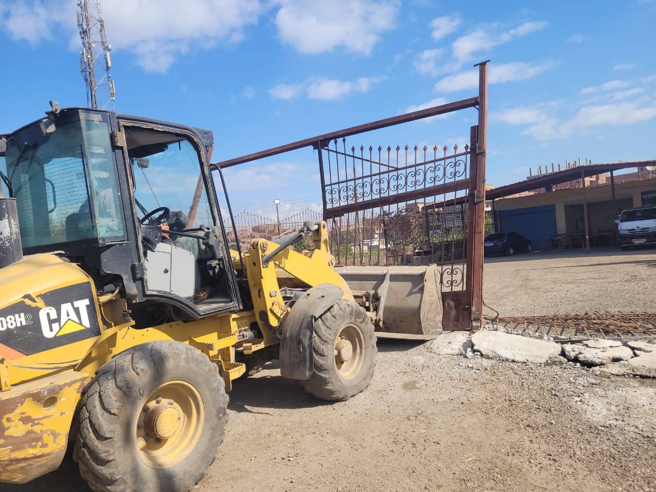 جانب من الإزالات جانب من الإزالات