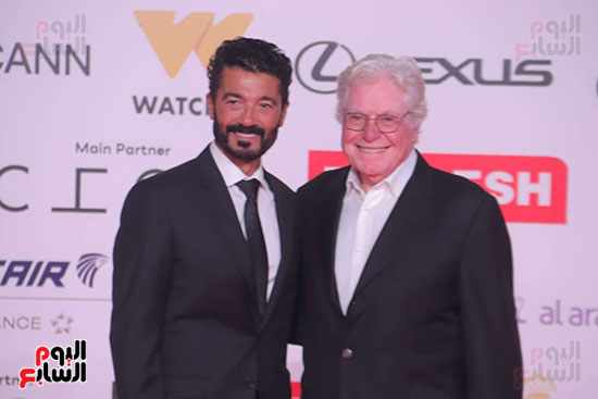 الفنان خالد النبوى والنجم حسين فهمى الفنان خالد النبوى والنجم حسين فهمى