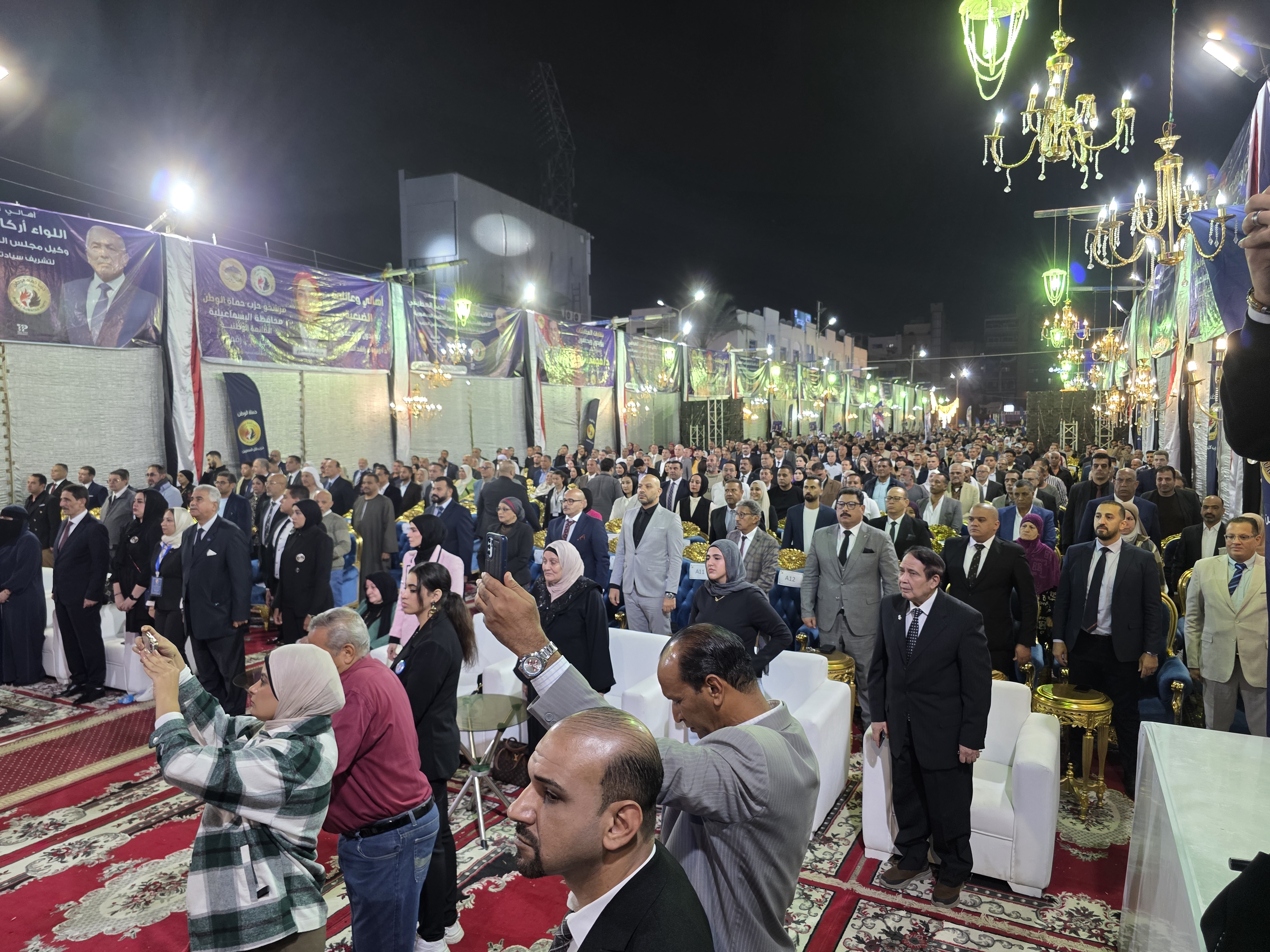 جانب من مؤتمر حزب حماة الوطن بالإسماعيلية (4)