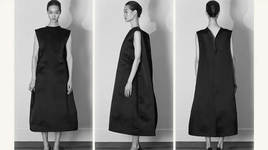 ارتداء فستان بالمقلوب