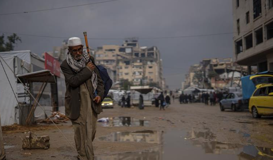 الأمطار في غزة