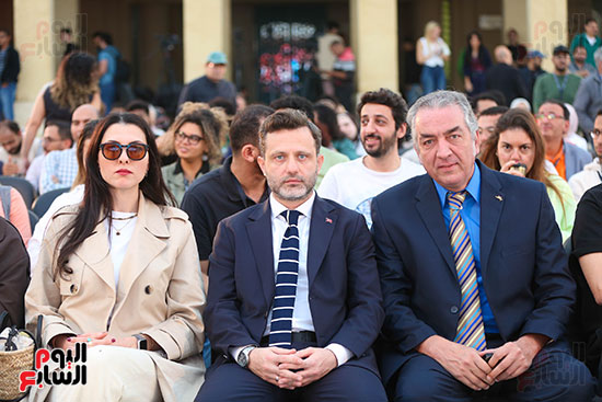 الجمهور في ندوة المخرج الكبير نوري بيلجي جيلان