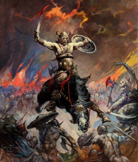 لوحة كونان البربرى