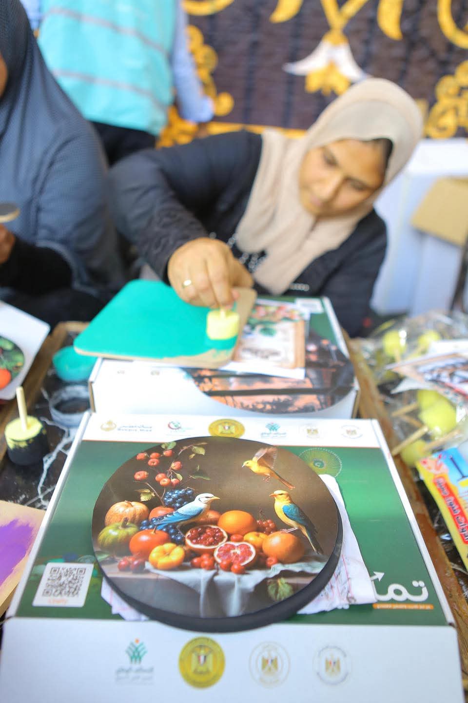 جانب من تدريب السيدات