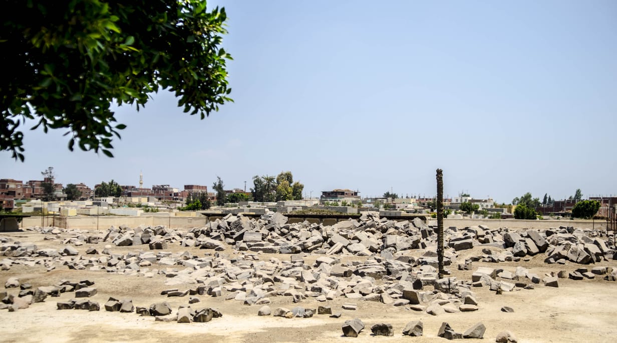 بقايا المعبد بقايا المعبد